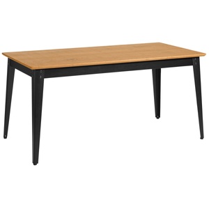 Vega, VEGA Esstisch Acerios; 160x80x76 cm (LxBxH); Platte wildeiche, Gestell schwarz; rechteckig