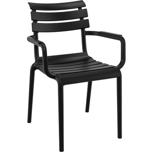 Siesta, Siesta Stuhl Helen mit Armlehne; 58x59x84 cm (BxTxH); schwarz; 4 Stück / Pack