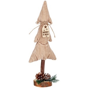 undefined, Dekobaum Adea; 15x7x35 cm (LxBxH); beige