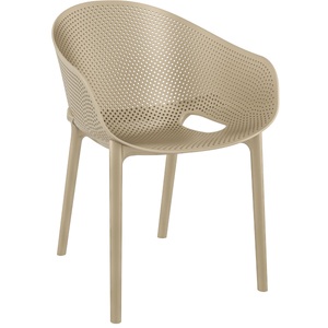 Siesta, Siesta Stuhl Sky; 54x60x81 cm (BxTxH); taupe; 4 Stück / Pack