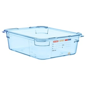 Araven, Araven Lebensmittelbehälter GN 1/2 blau; Grösse GN 1/2, 5950 ml, 32.5x26.5x10 cm (LxBxT); blau