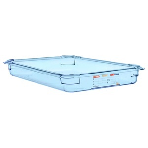 Araven, Araven Lebensmittelbehälter GN 1/1 blau; Grösse GN 1/1, 8350 ml, 53x32.5x6.5 cm (LxBxT); blau