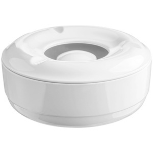 PULSIVA, PULSIVA Windaschenbecher Toledo; 14.5x6 cm (ØxH); weiss; rund; 6 Stück / Pack