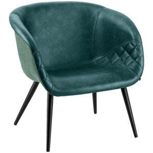 Vega, VEGA Loungesessel Yankee; 75x68x75.5 cm (BxTxH); Sitz petrol, Gestell schwarz