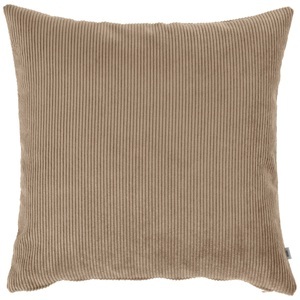 Vega, VEGA Dekokissenbezug Malin Cord; 40x40 cm (BxL); taupe; quadratisch