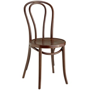 Vega, VEGA Bugholzstuhl Charles; 44x53.5x88 cm (BxTxH); nussbaum; 2 Stück / Pack