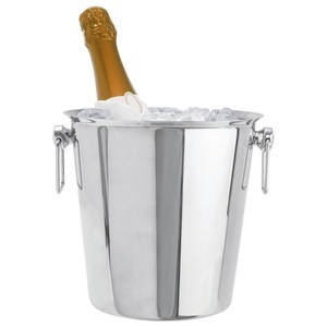 Vega, VEGA Flaschenkühler Montuno; 3500 ml, 19.5x19 cm (ØxH); silber