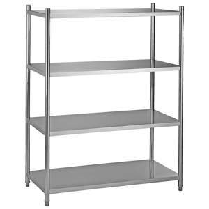 PULSIVA, PULSIVA Lagerregal Profi II; 120x155x60 cm (BxHxT); silber