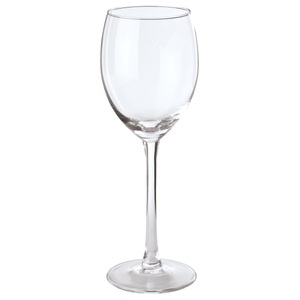 royal leerdam, royal leerdam Weissweinglas Plaza mit Eichstrich; 250 ml, 6x20 cm (ØxH); transparent; 0.1 l Eichstrich, 6 Stück / Pack