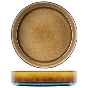 Cosy & Trendy, Quintana amber Suppenteller, Ø 19.5x5.2cm