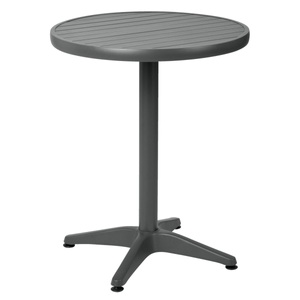 PULSIVA, PULSIVA Outdoor-Tisch Malvena rund; 72x60 cm (HxØ); anthrazit; rund