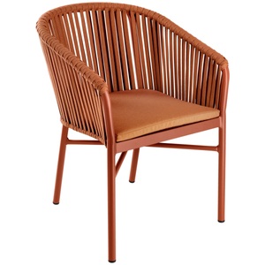 Vega, VEGA Terrassenstuhl Esperia; 58x60x82 cm (BxTxH); rostbraun; 2 Stück / Pack