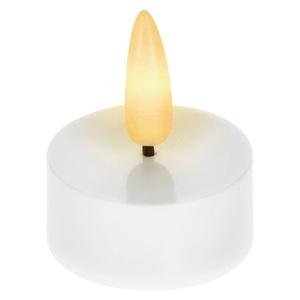 undefined, LED-Teelicht Flash; 3.5x5 cm (ØxH); weiss; 12 Stück / Pack