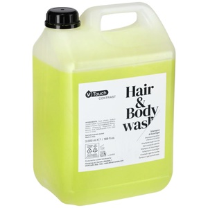 V-Touch, V-Touch Hotel Shampoo und Duschgel Contrast 2 in 1 im Kanister; 5000 ml; gelb; 2 Stück / Pack