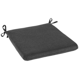 Vega, VEGA Stuhlkissen Bevera; 35x39x4 cm (BxLxH); anthrazit; 2 Stück / Pack