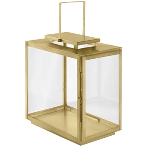 Vega, VEGA Laterne Abella; 40x23x38 cm (LxBxH); gold