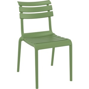 Siesta, Siesta Stuhl Helen ohne Armlehne; 50x59x84 cm (BxTxH); oliv; 4 Stück / Pack