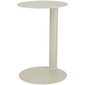 Vega, VEGA Outdoor-Beistelltisch Elaris; 33.5x50 cm (ØxH); beige; rund