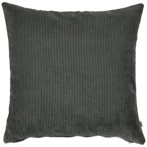 Vega, VEGA Dekokissenbezug Malin Cord; 40x40 cm (BxL); anthrazit; quadratisch