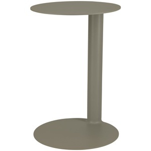 Vega, VEGA Outdoor-Beistelltisch Elaris; 33.5x50 cm (ØxH); taupe; rund