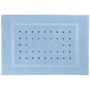 ERWIN M., ERWIN M. Badematte Noblesse; 50x70 cm (BxL); blau