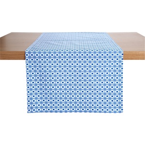 ERWIN M., ERWIN M. Tischläufer Mataro; 40x130 cm (BxL); blau; rechteckig