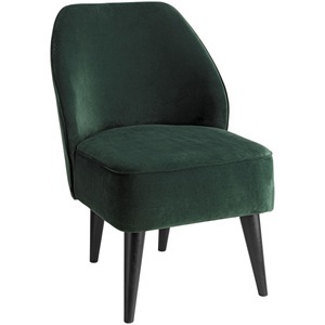Vega, VEGA Loungesessel Lasse Samt; 54x60x82 cm (BxTxH); Sitz tannengrün