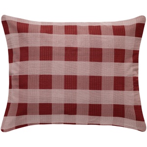ERWIN M., ERWIN M. Kissenbezug Loan Seersucker; 70x90 cm (LxB); rot; 2 Stück / Pack