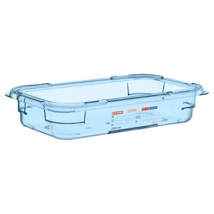 Araven, Araven Lebensmittelbehälter GN 1/3 blau; Grösse GN 1/3, 2350 ml, 32.5x17.6x6.5 cm (LxBxT); blau