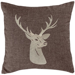 ERWIN M., ERWIN M. Dekokissenbezug Alpino Deer; 40x40 cm (BxL); braun