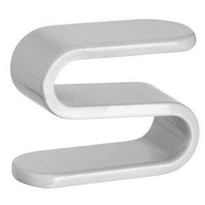 Vega, VEGA S-Haken für Profi-Regalsystem; silber