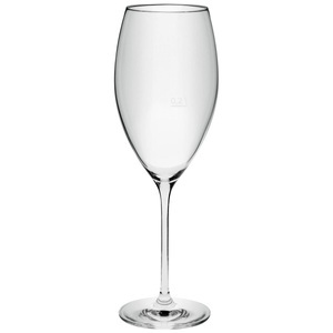 Vega, VEGA Weissweinglas Dilay mit Eichstrich; 580 ml, 8x26.5 cm (ØxH); transparent; 0.2 l Eichstrich, 6 Stück / Pack