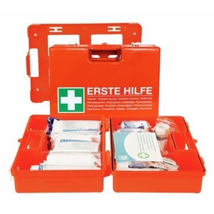 Hygonorm, Hygonorm Erste-Hilfe-Koffer nach DIN 13157; 27.5x20x11.5 cm (LxBxH); orange