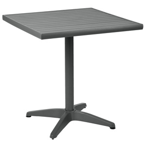 PULSIVA, PULSIVA Outdoor-Bistrotisch Malvena; 70x70x72 cm (LxBxH); anthrazit; quadratisch