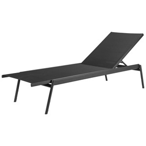 Vega, VEGA Sonnenliege Elaris; 200x74x36 cm (LxBxH); Sitz anthrazit, Gestell anthrazit