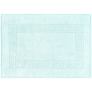 PULSIVA, PULSIVA Badematte Athen mit Borte; 50x70 cm (BxL); grün