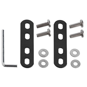 Vega, VEGA Reihenverbinder Lika; 4x4x6.5 cm (BxHxL); grau/braun; rechteckig; 2 Stück / Pack