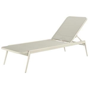 Vega, VEGA Sonnenliege Solaro; 192x65x35 cm (LxBxH); Sitz beige, Gestell beige