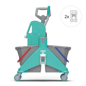 Kärcher, Kärcher - Premium Doppelfahreimer Kit Uni Presse 2 x MultiLink 2 x 15 L