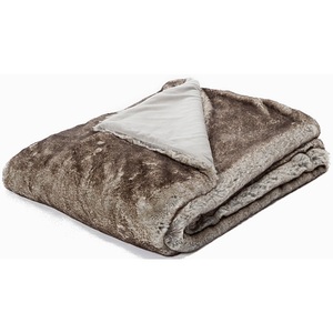 undefined, Biederlack Felldecke, Biederlack Wohndecke »Aspen«, mit Felloptik, Kuscheldecke