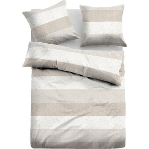 Tom Tailor, Flanell Bettwäsche ´Nele´ 2tlg. Tom Tailor taupe, 