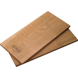 undefined, Rösle Grill Räucherbrett im 2er-Pack, Rösle - 25167 Räucherbrett Erle 2er Set 30x15 cm, One Size