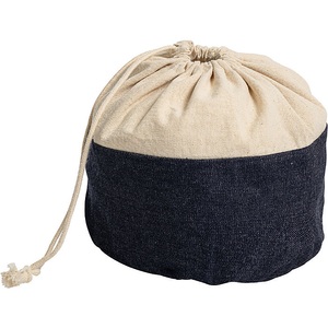 undefined, Nuts Innovation Brotsack, Brotkorb / Beutel L, D: 24cm, Jeans