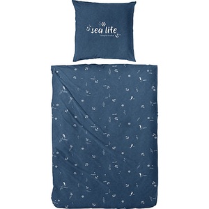 undefined, Primera Perkal Bettwäsche, Primera Bettwäsche »Sealife«, mit maritimen Motiven