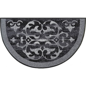 undefined, Wash+dry Fußmatte Round Ornaments, wash+dry by Kleen-Tex Teppich »Round Ornaments«, rechteckig, 7 mm Höhe, rutschhemmend, In- und Outdoor geeignet, waschbar, Wohnzimmer