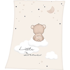 undefined, Herding Fleece Babydecke Little Dreamer, Herding Wohndecke »Kuscheldecke 75x100cm«
