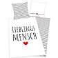 undefined, Herding Renforcé Wendebettwäsche Lieblingsmensch, 