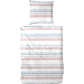 Primera, Primera Bio Renforcé Bettwäsche, Primera Bettwäsche »Bio-Renforce-Bettwäsche Blurred Lines«, mit modernen Streifen in frischen Farben