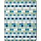 biederlack, Biederlack Jacquard Wohndecke Swimming Pool, BIEDERLACK Wohndecke »Swimming Pool«, mit farbenfrohem Karo, Kuscheldecke