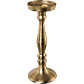 Schubiger, Kerzenleuchter Aluminium Gold H: 25 cm, 